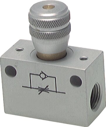 Príklady vyobrazení: Zpetný ventil škrticí klapky (M 5 - G 1/4")