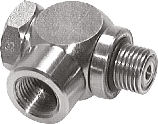 Príklady vyobrazení: Škrtící ventil / zpetný ventil škrticí klapky G 1/8" & G 1/4"