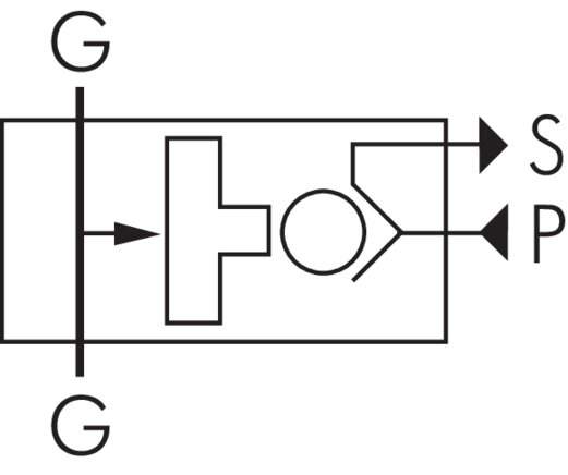 Schematický symbol: Signální šroubové pripojení